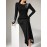 Women's Elegant Long Formal dress - Long Sleeve Party, Wedding, Prom Evening Gown - Machine Washable Formal Attire - Elegant Evening Outfit for Women, Special Occasion, Sophisticated Design, Comfortable Fit, Stylish Apparel, Bridesmaid Attire