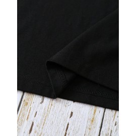 1pc Gradient Three-Stripe TOMMY Printed Women'S Summer Casual Sports T-Shirt Pullover Made of Comfortable And Smooth Polyester And Spandex Short-Sleeve Top.