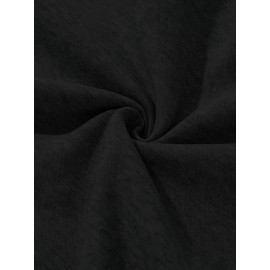 Women'S Y2K Streetwear Joggers - Black with Pink Cherry Blossom & Dragon Print, Elastic Drawstring Waist, Lightweight Summer Casual Sweatpants for Gym, Training & Casual Attire, Jogging Pants, Gym Apparel, Sporty Design, Comfortable Fit