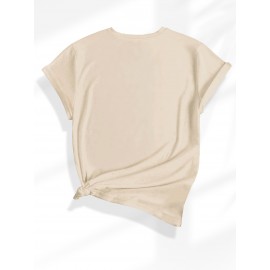 3pcs Floral Print Women'S Casual T-Shirt Set - Black, Red, Beige with Daisy & Sun Design, Short Sleeve, Round Neck, Perfect for Summer, Beach, and Sporty Style, Beach Wear | Floral Print Tee | Comfortable Fit, Ladies T Shirts