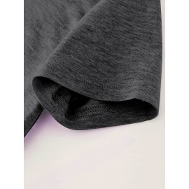 [Cute Heart T-Shirts] 3pcs Women's Heart Graphic T-Shirts | Casual Crew Neck Short Sleeve Tops with 